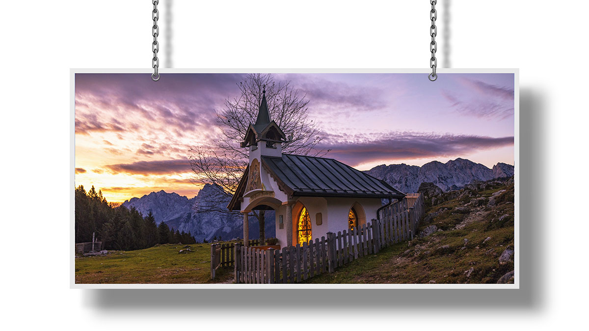 Chapels & Hermitages in mountainous landscapes Photographs